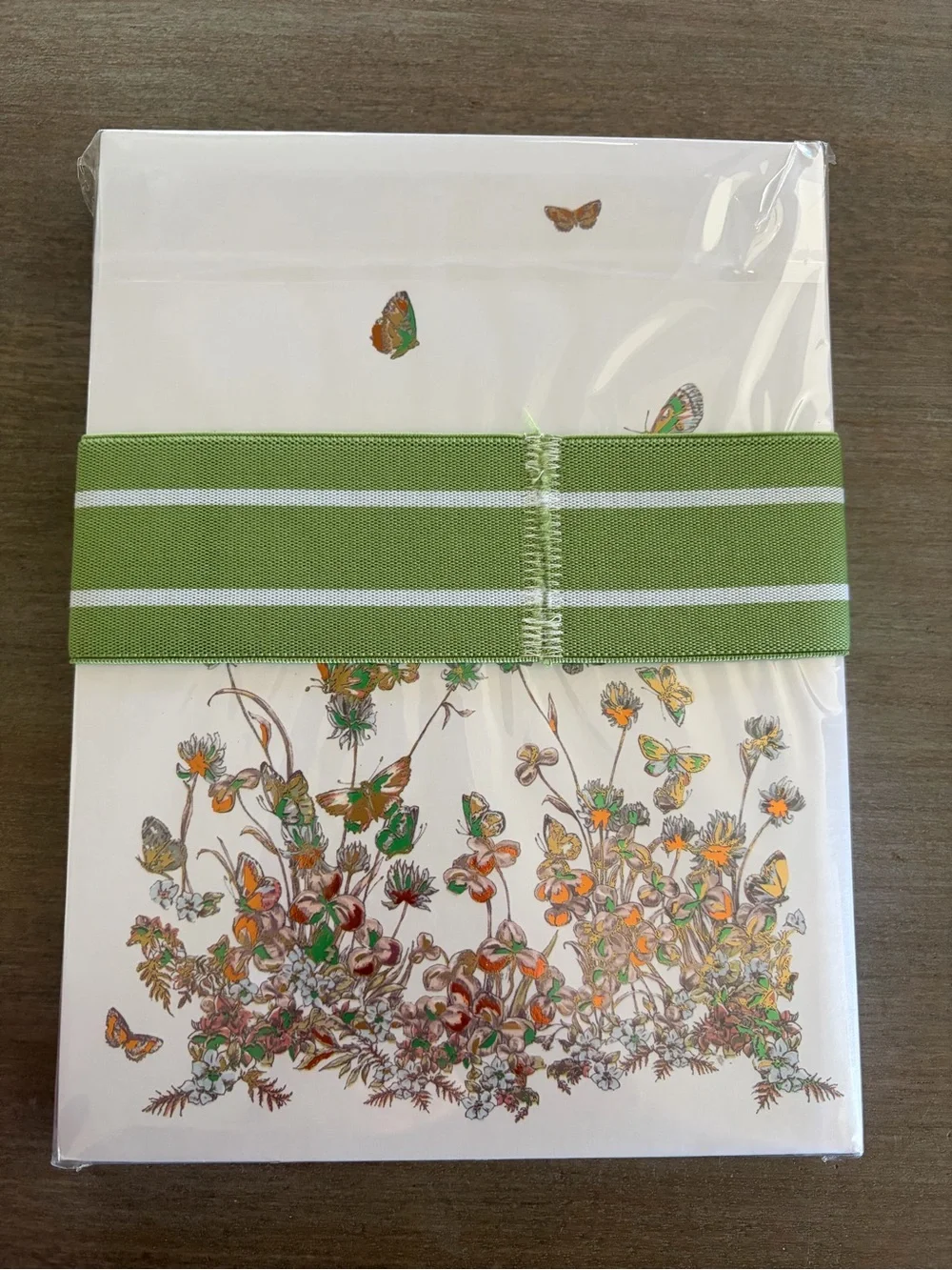 Christian Dior Green Logo Ribbon Notebook GWP